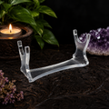 Large Wand/Double Terminator Display Stand - Clear