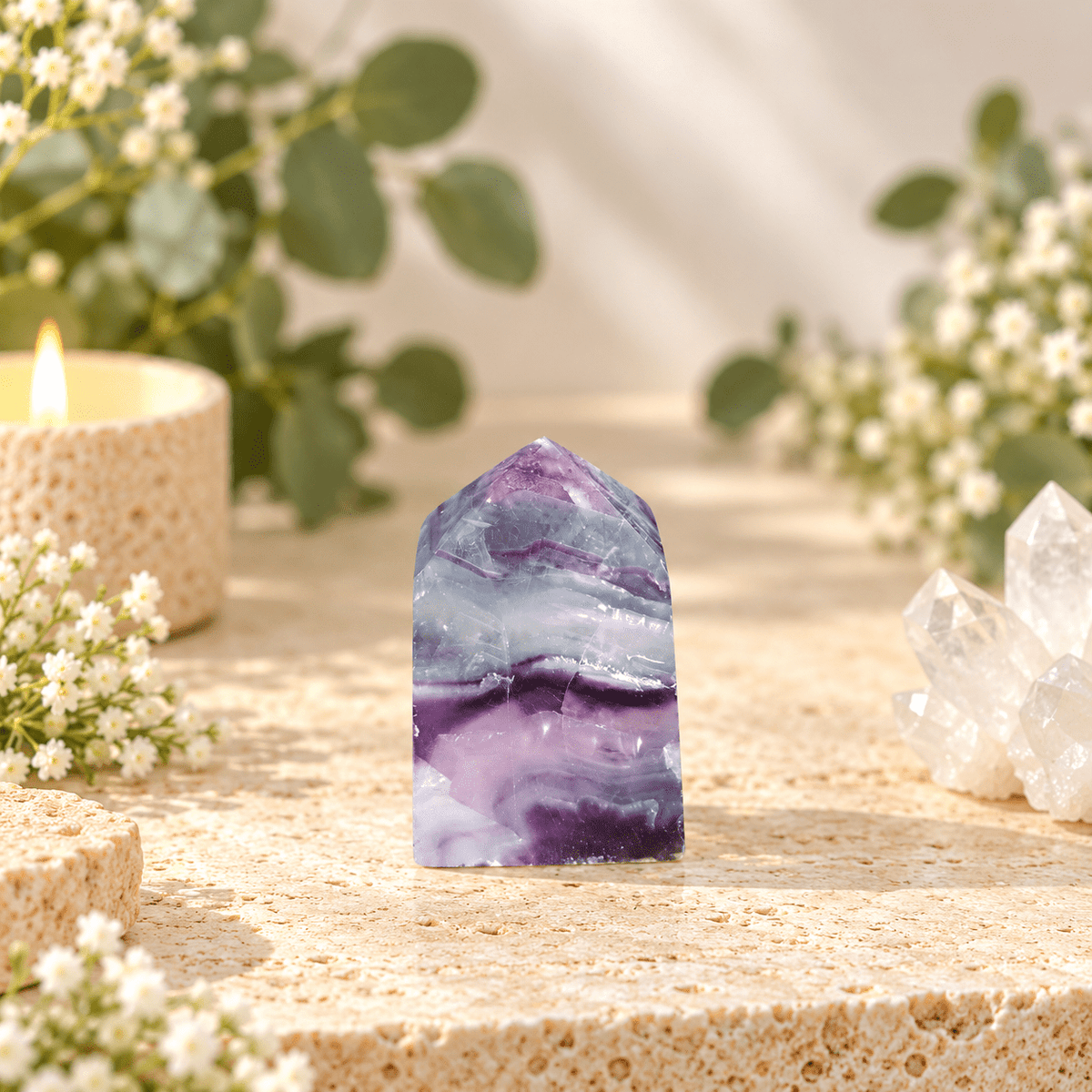 69g Fluorite Tower