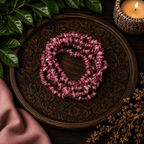 Garnet Gemstone Chip Bracelet