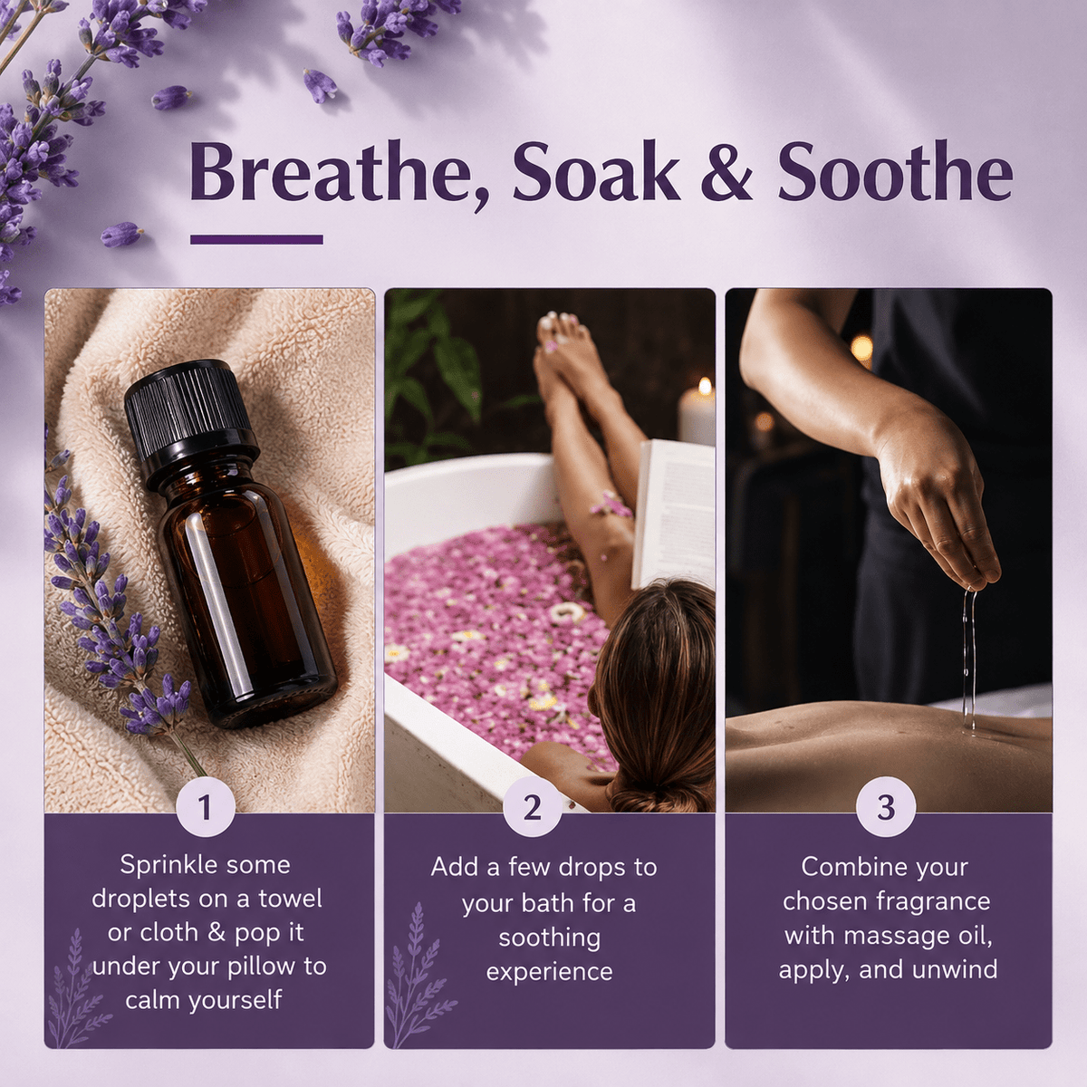 Lavender Pure Essential Oil 10ml