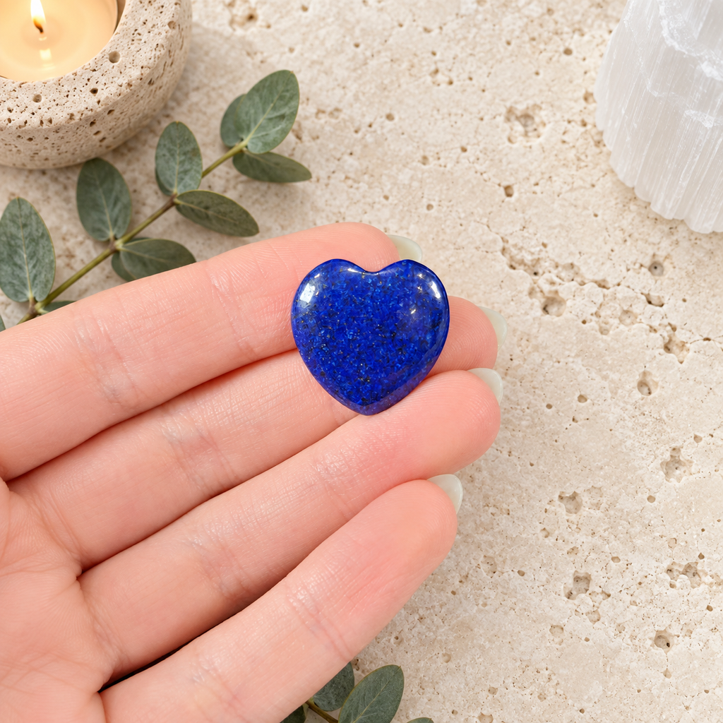 Lapis Lazuli 2cm Gemstone Heart