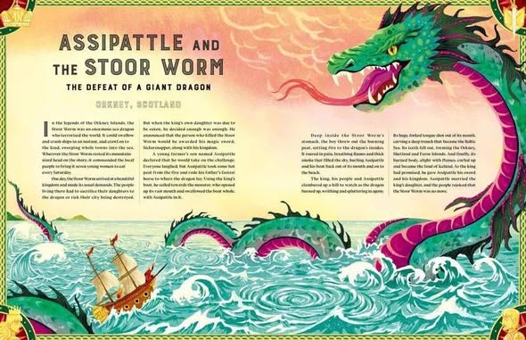 The Dragon Atlas - Legendary Dragons of the World Book