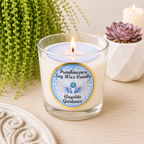 Guidance - Angelite with Frankincense Soy Wax Tealight Candle