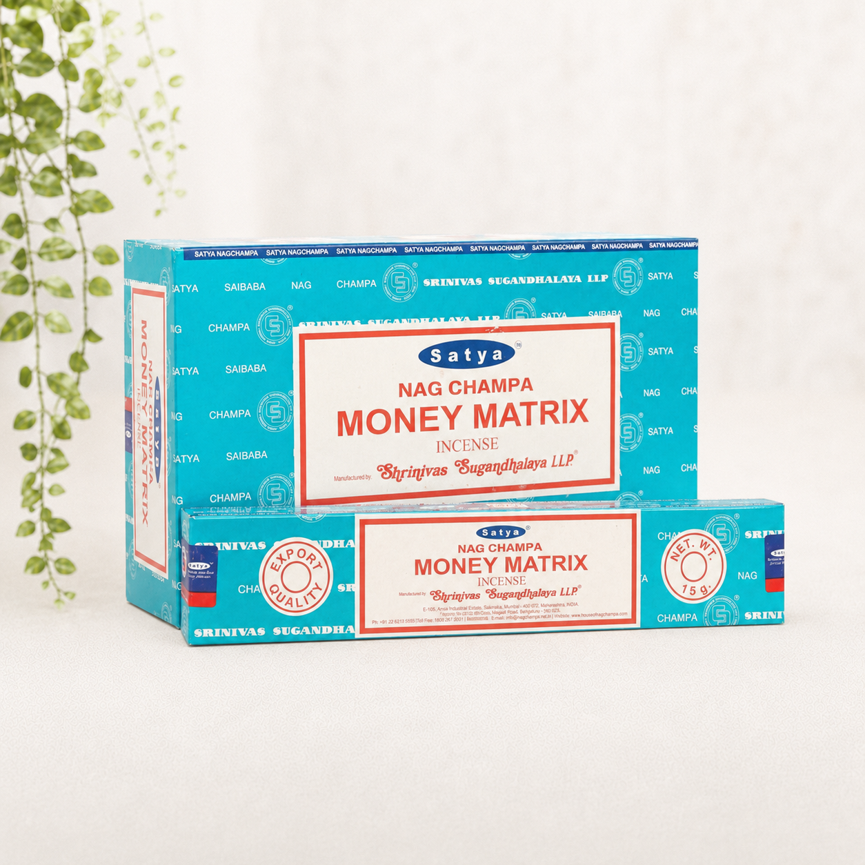 Satya Money Matrix Incense Sticks 15g