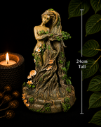 24cm Treant Lady Backflow Incense Burner