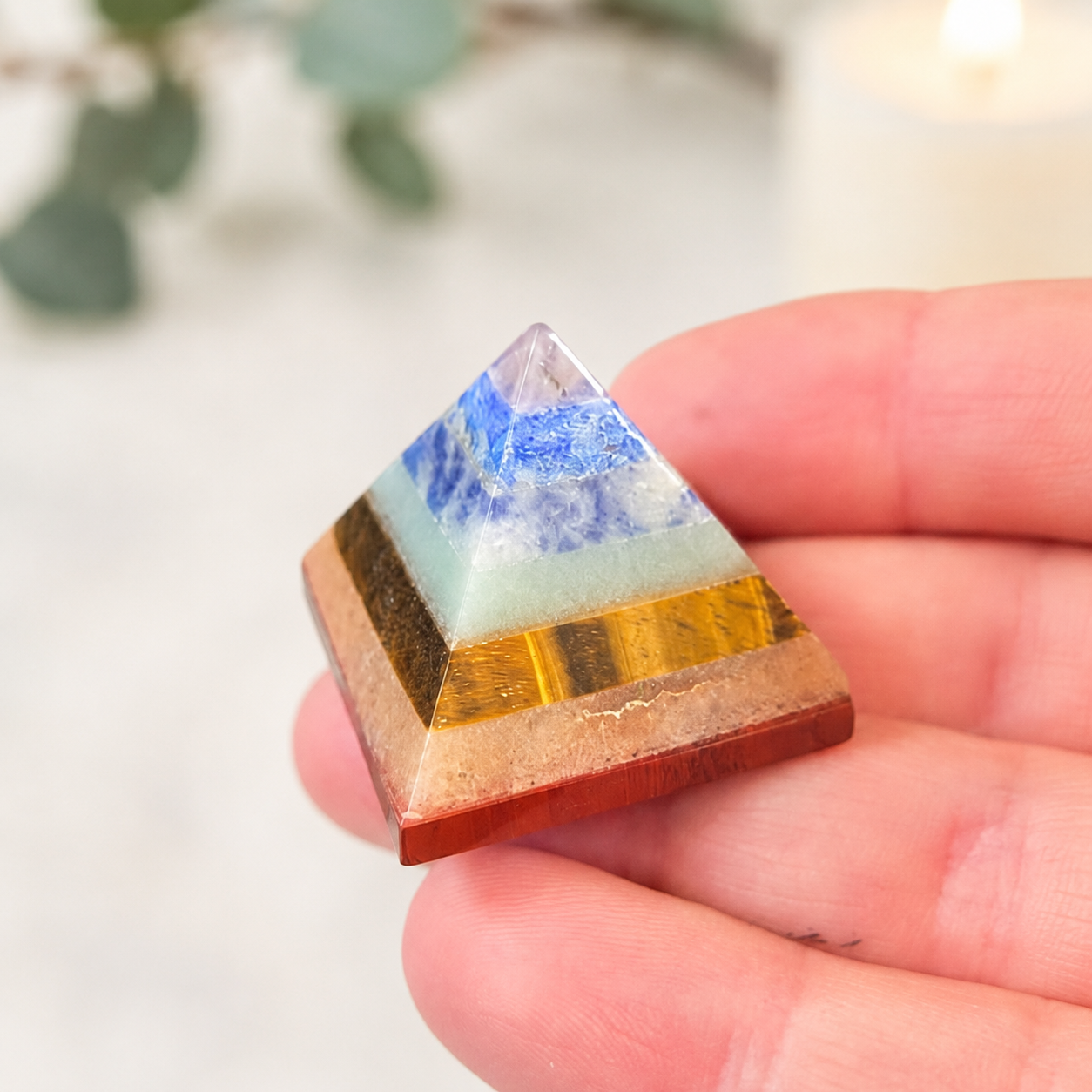 Chakra 3cm Pyramid