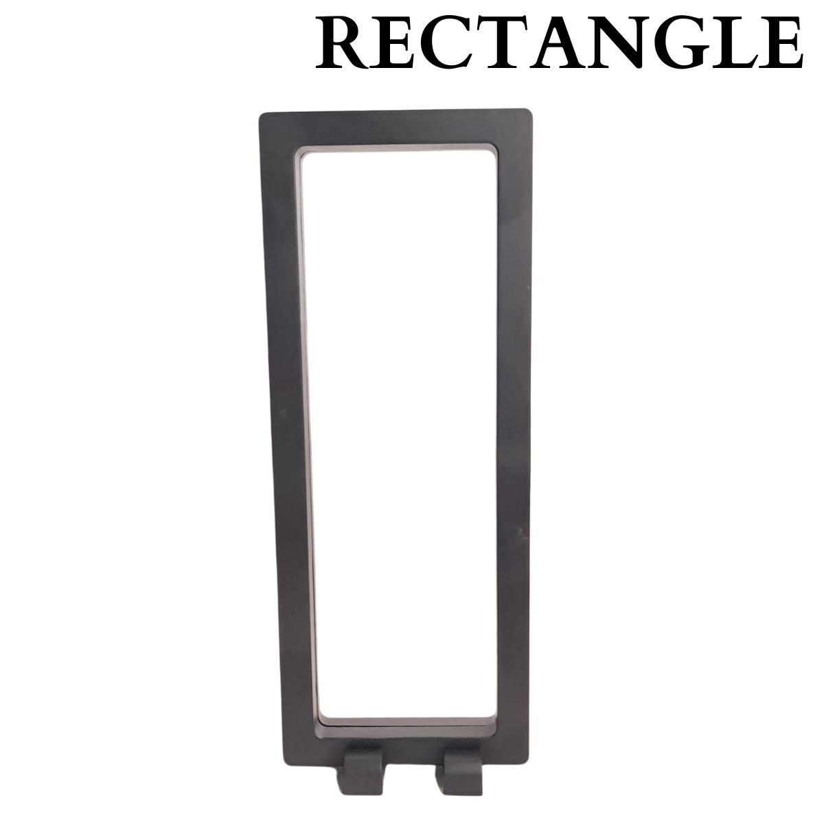 Rectangle Floating Display Stand - Black