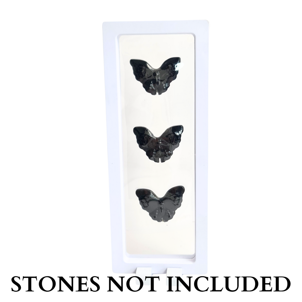 Rectangle Floating Display Stand - White