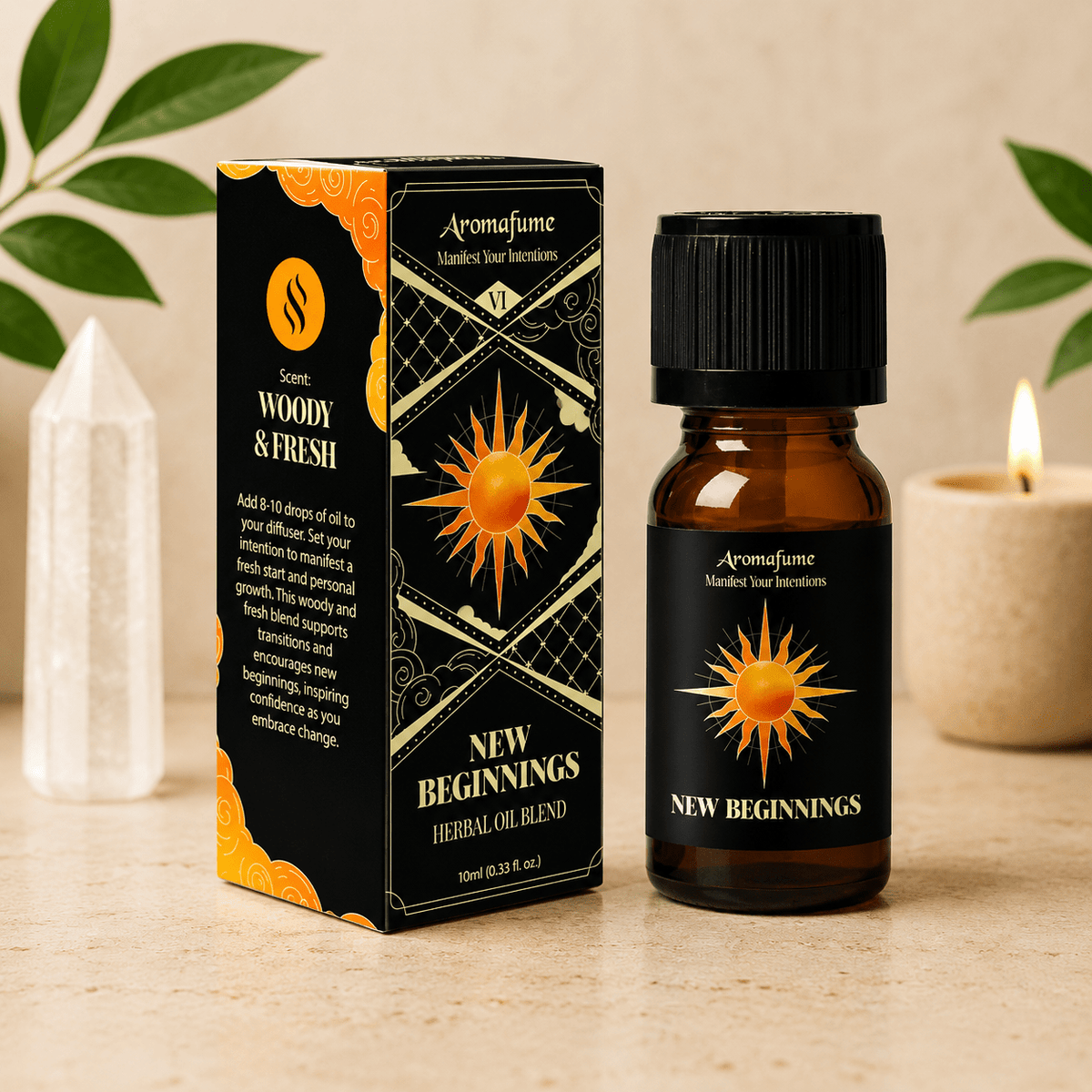 New Beginnings Herbal Manifestation Oil 10ml