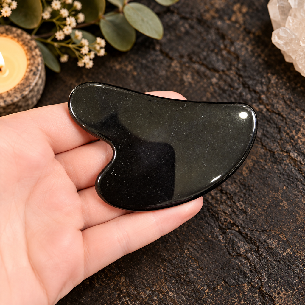 Black Obsidian Gua Sha
