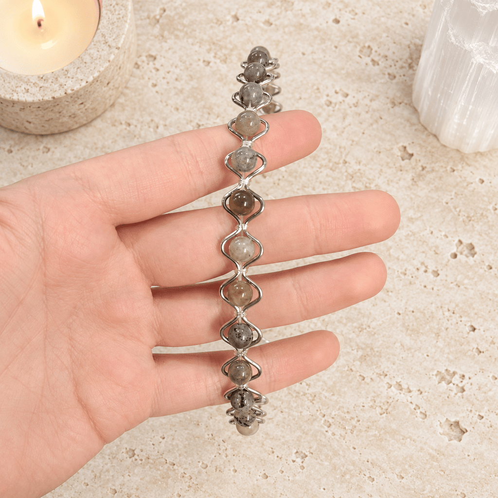 Labradorite Gemstone Headband