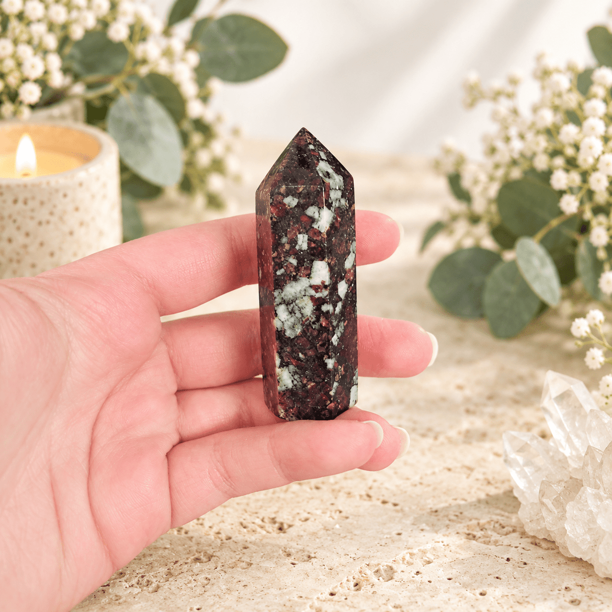 55g Eudialyte Tower