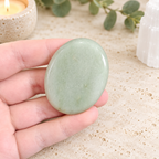 Aventurine Oval Shape Worry Stone (Thumb Stone)