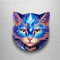 Cat Ceramic Magnet Style 3