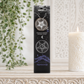 Black Magic Protection 40 Incense Sticks with Round Holder (Black Opium & Myrrh)