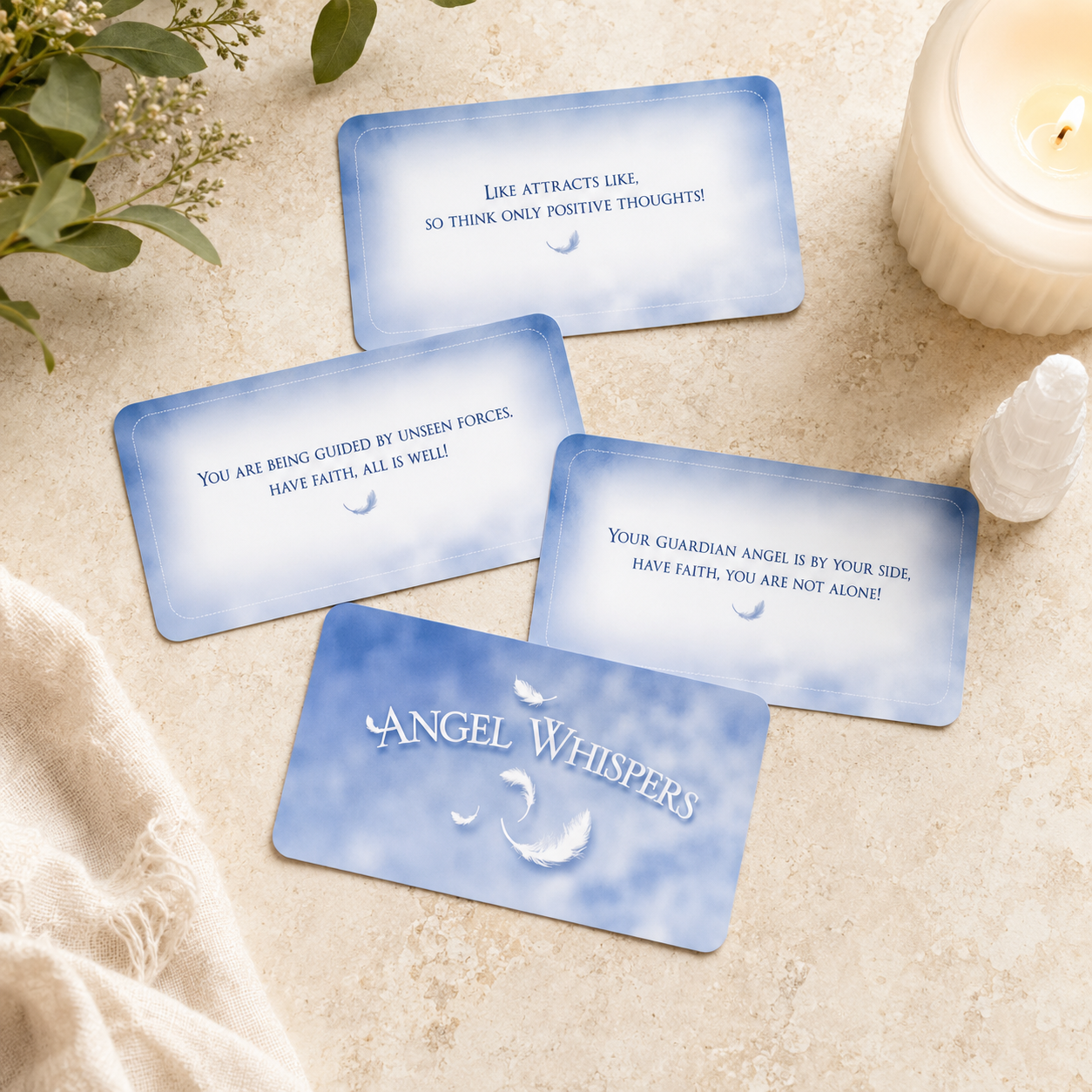 Angel Whispers Affirmation Cards