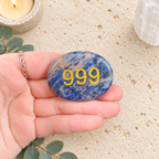 999 Sodalite Angel Number Palm - Completion & New Beginnings