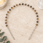 Tiger Eye Gemstone Headband
