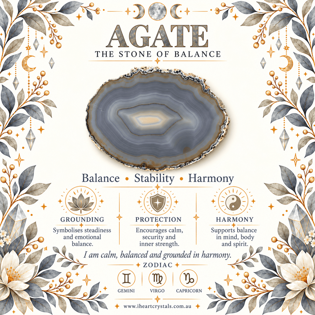 Agate Sun Gemstone Keyring