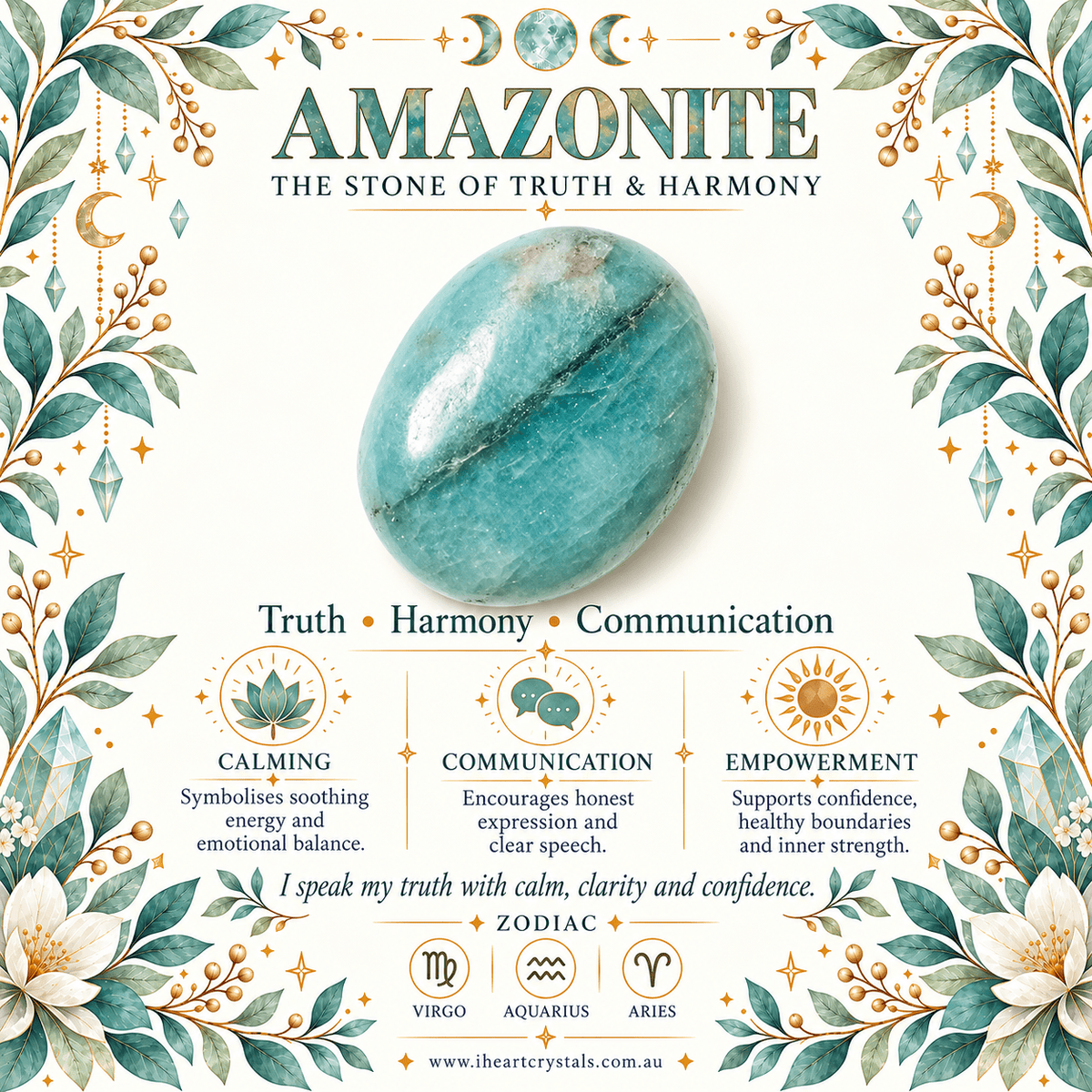 50cm Amazonite Chip Necklace