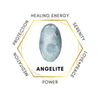 150ml Guidance - Angelite Gemstone Chips & Frankincense Harmonia Essential Oil Spray
