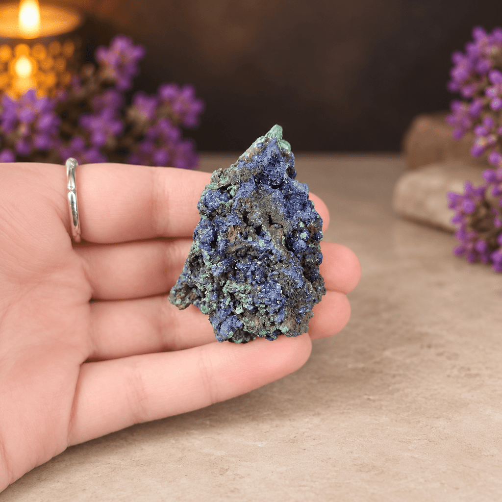 Azurite and Malachite Specimen