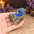 Azurite in Malachite Specimen