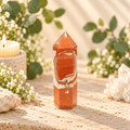 105g Red Jasper Tower