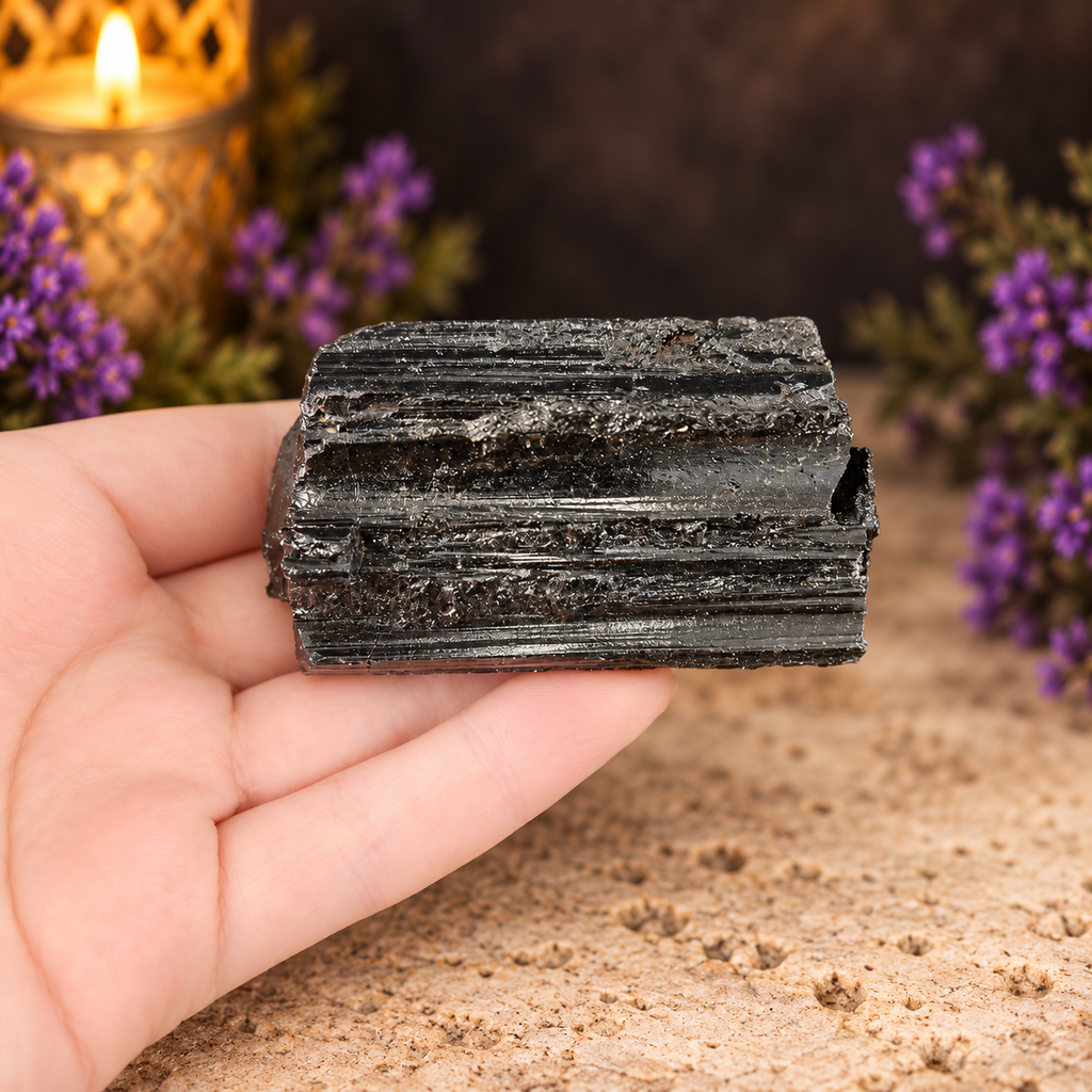 Black Tourmaline Specimen