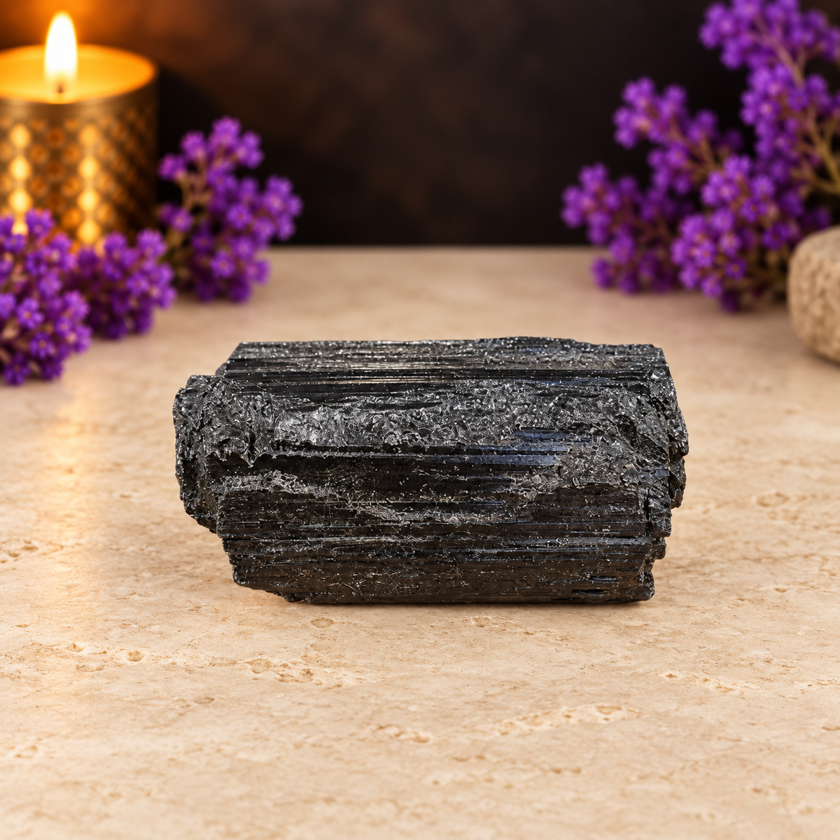 Black Tourmaline Specimen