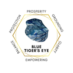 Gemstone Chips 100g - Blue Tiger Eye