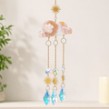 20cm Flower Agate Cloud Suncatcher