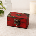 Red Wooden Treasure Chest