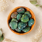 Ocean Jasper 3cm Gemstone Heart
