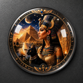Egyptian 4cm Glass Magnet