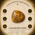 8mm Calligraphy Stone Gemstone Bracelet