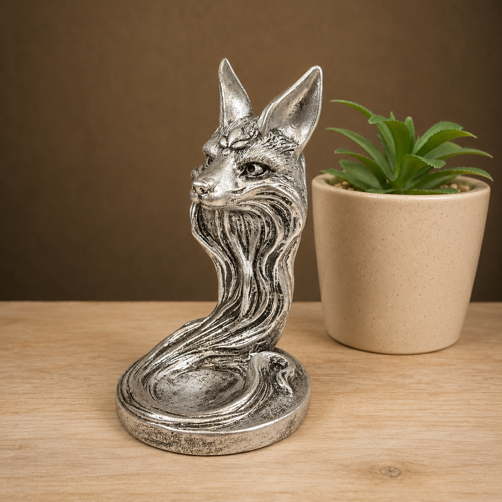 Silver Fox Sphere Stand
