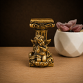Bronze Cherub Sphere Stand