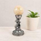 Silver Snake Sphere Stand