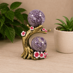 Gold Apple Blossom Sphere Stand