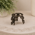 Brown Butterfly Metal Sphere Stand