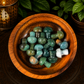 2cm Gemstone Mushroom - Ocean Jasper