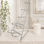 Silver 7 Sphere Metal Stand