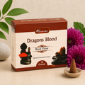 Backflow Aromatika Dhoop Incense Cones - Dragons Blood