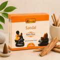 Backflow Aromatika Dhoop Incense Cones - Sandalwood