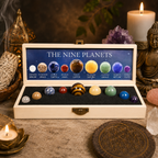9 Planet Gemstone Spheres Boxed Set