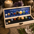 9 Planet Gemstone Spheres Boxed Set