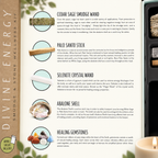 Divine Energy Smudge & Stone Wellness Kit