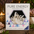 Pure Energy Natural Quartz Crystals Gift Pack