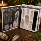 Pure Energy Natural Quartz Crystals Gift Pack